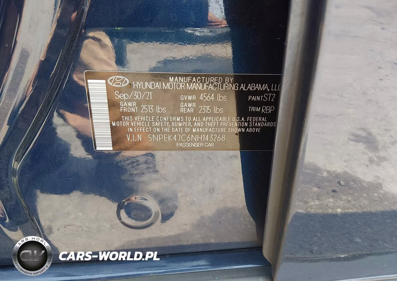 2022 Hyundai Sonata N Line VIN:5NPEK4JC6NH143268 - 9