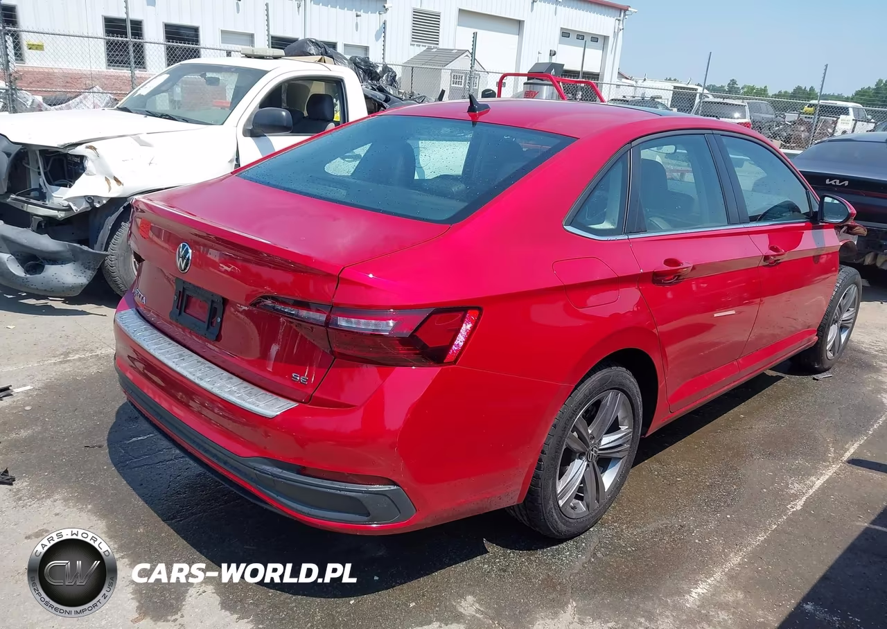 2023 Volkswagen Jetta 1.5T Se VIN:3VW7M7BUXPM008526 - 4