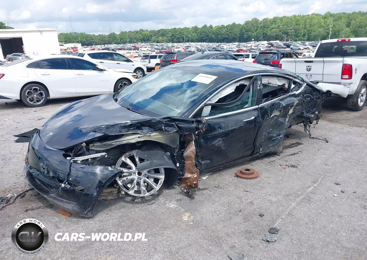 2018 Tesla Model 3 Long Range-Mid Range VIN:5YJ3E1EA1JF171249 - 2