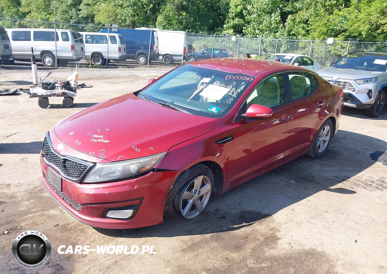 2015 Kia Optima Lx VIN:5XXGM4A76FG368843 - 2