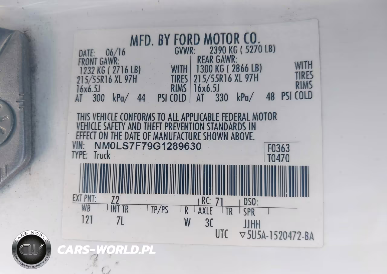 2016 Ford Transit Connect Xlt VIN:NM0LS7F79G1289630 - 9
