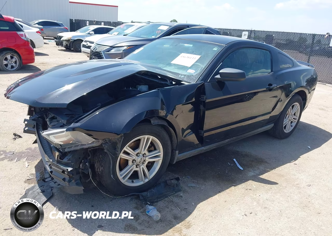 2012 Ford Mustang V6 VIN:1ZVBP8AM4C5276996 - 2
