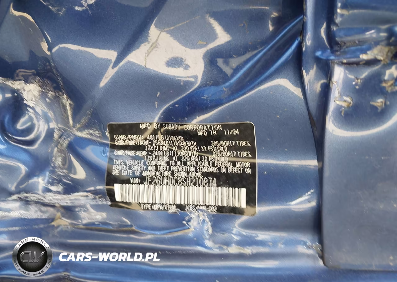 2025 Subaru Crosstrek Premium VIN:JF2GUHDC8SH210874 - 9