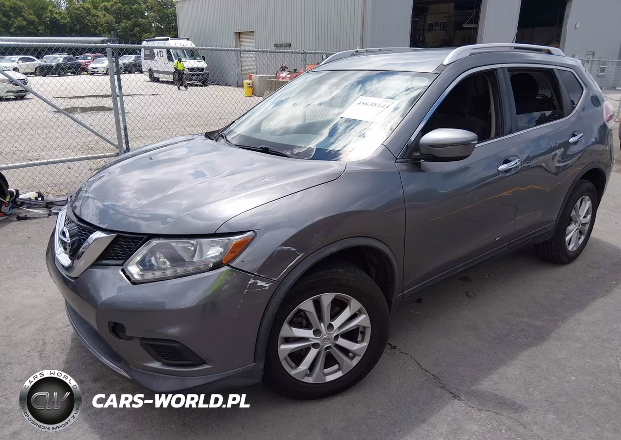 2016 Nissan Rogue Sv VIN:KNMAT2MT6GP727172 - 2