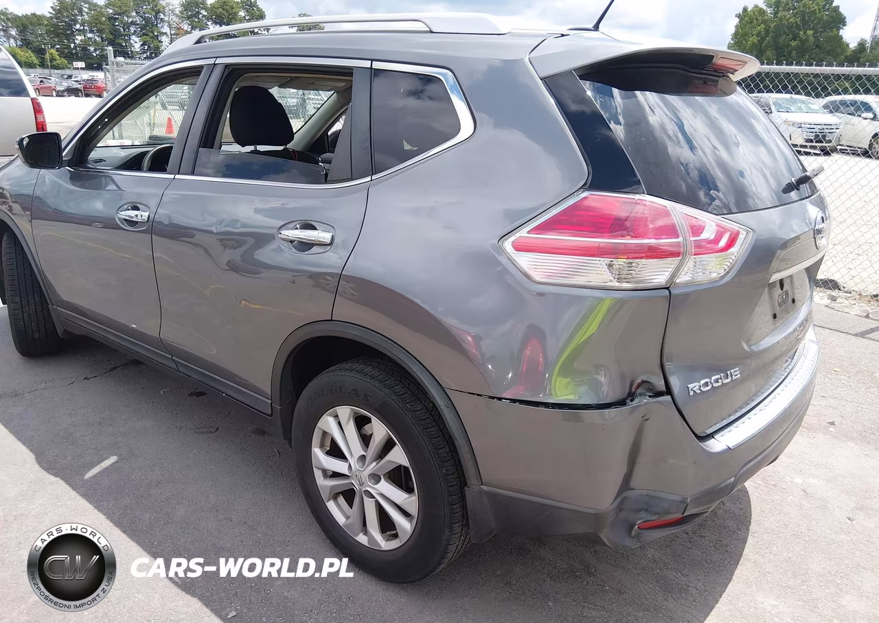 2016 Nissan Rogue Sv VIN:KNMAT2MT6GP727172 - 3