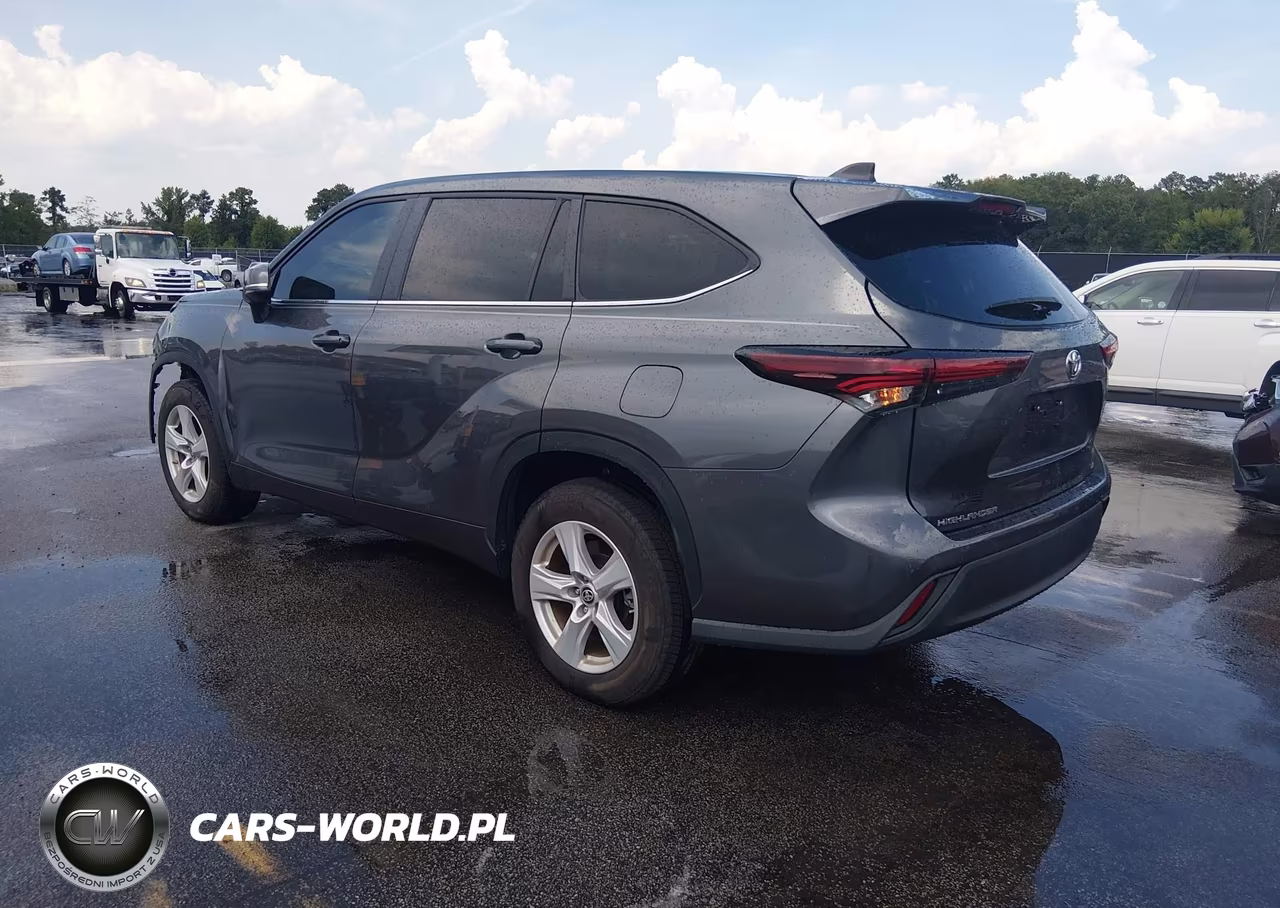 2024 Toyota Highlander Le VIN:5TDKDRAH0RS053572 - 3