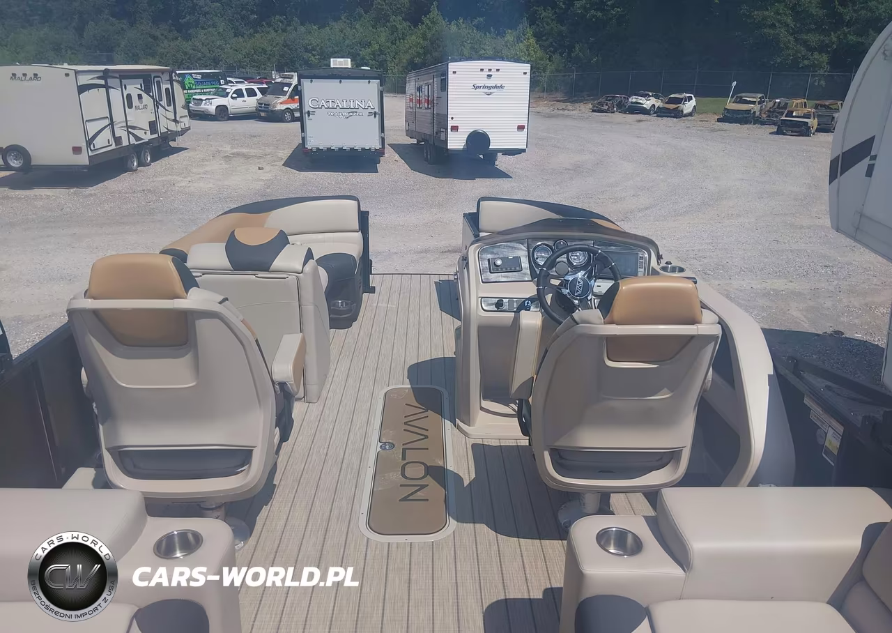 2025 Avalon Pontoon And Trailer VIN:DVN69965B525 - 5