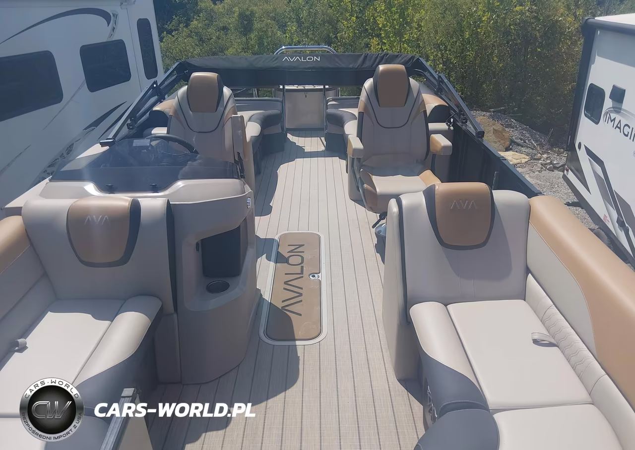 2025 Avalon Pontoon And Trailer VIN:DVN69965B525 - 8
