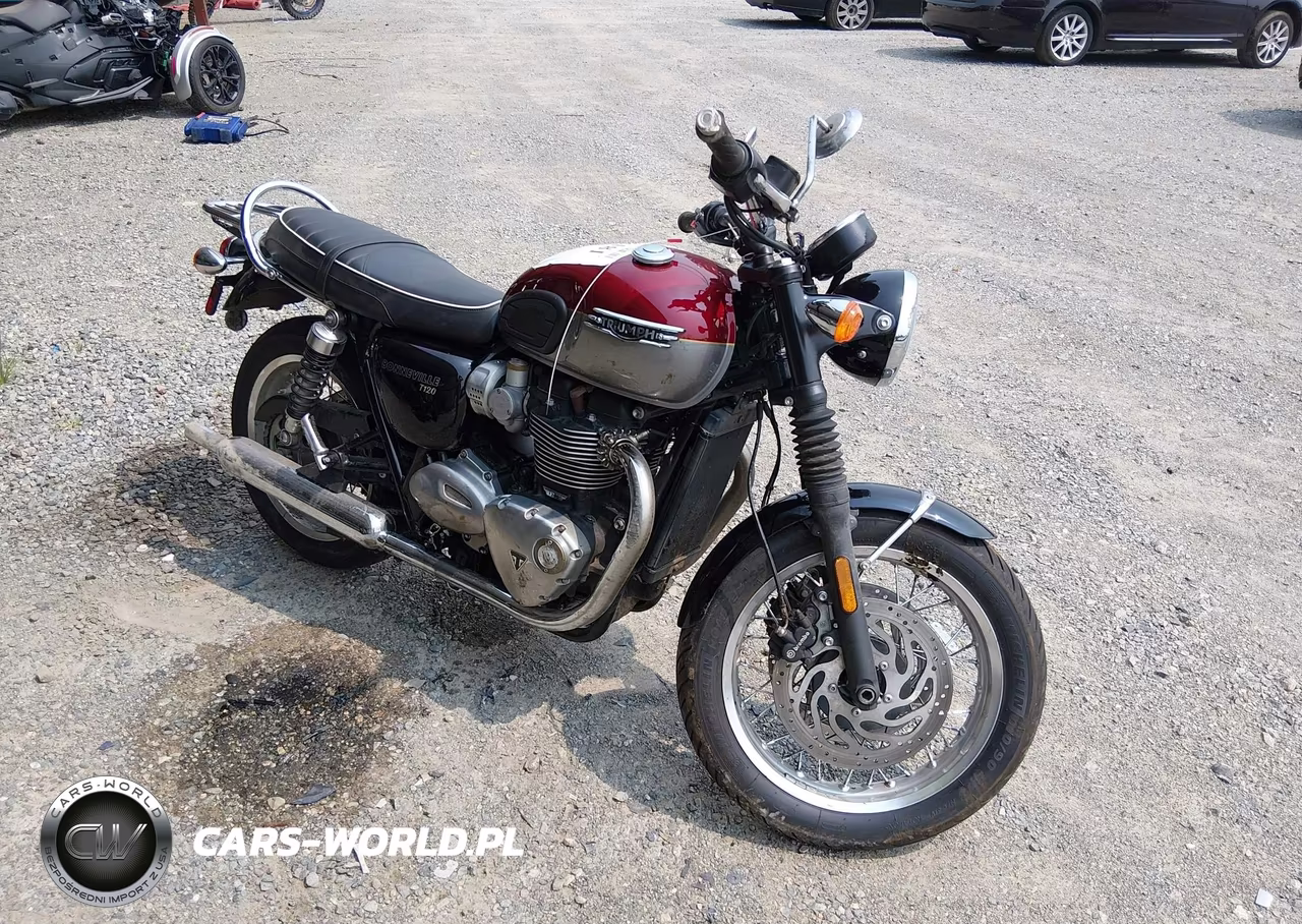 2023 Triumph Motorcycle Bonneville T120-Black VIN:SMTD40HL9PTBC4152 - 1