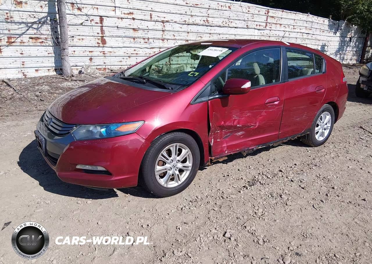 2010 Honda Insight Ex VIN:JHMZE2H76AS013457 - 2