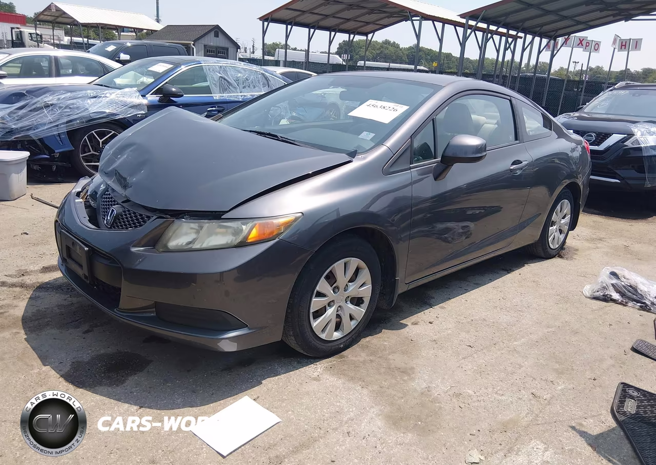 2012 Honda Civic Lx VIN:2HGFG3A54CH540065 - 2