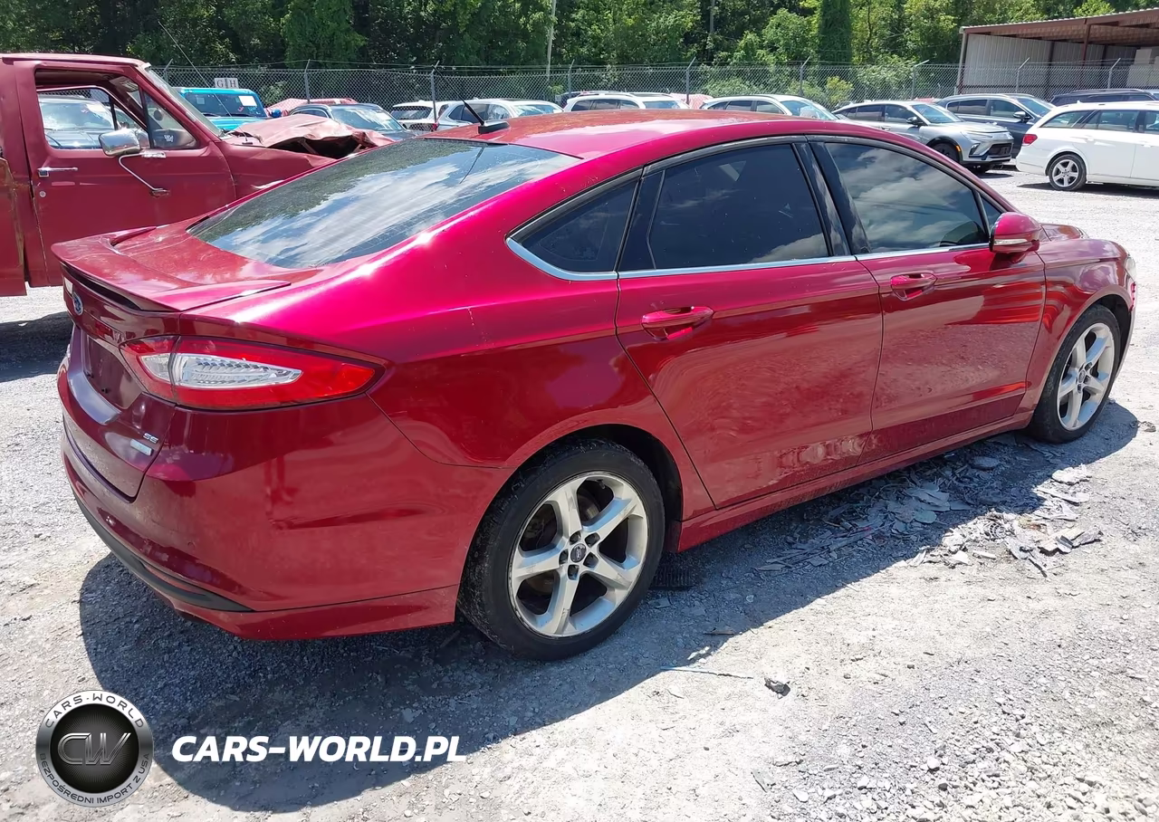 2016 Ford Fusion Se VIN:3FA6P0HD5GR348616 - 4