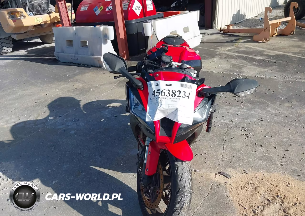2012 Kawasaki Zx1000 J VIN:JKAZXCJ12CA011070 - 5