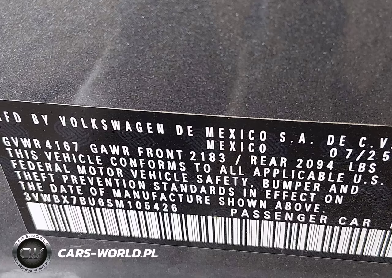 2025 Volkswagen Jetta 1.5T Sport VIN:3VWBX7BU6SM105426 - 9