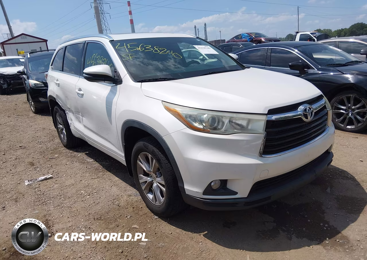 2015 Toyota Highlander Xle V6