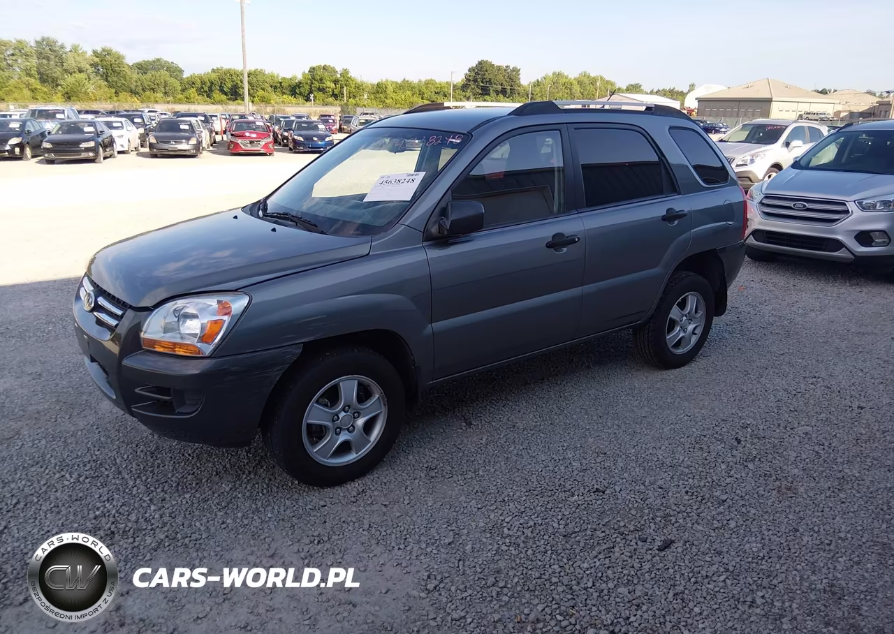 2007 Kia Sportage Lx VIN:KNDJF724677445792 - 2