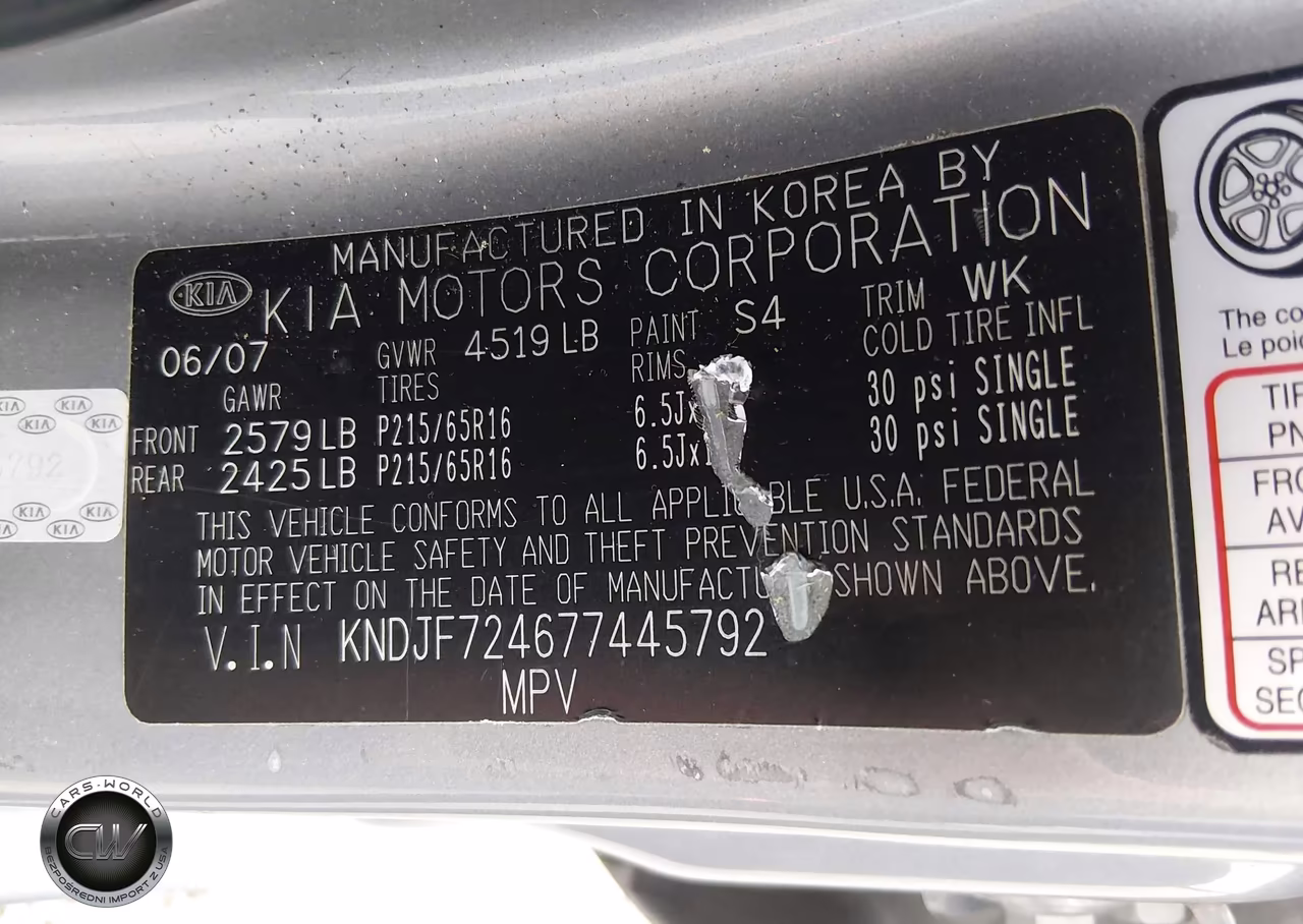 2007 Kia Sportage Lx VIN:KNDJF724677445792 - 9