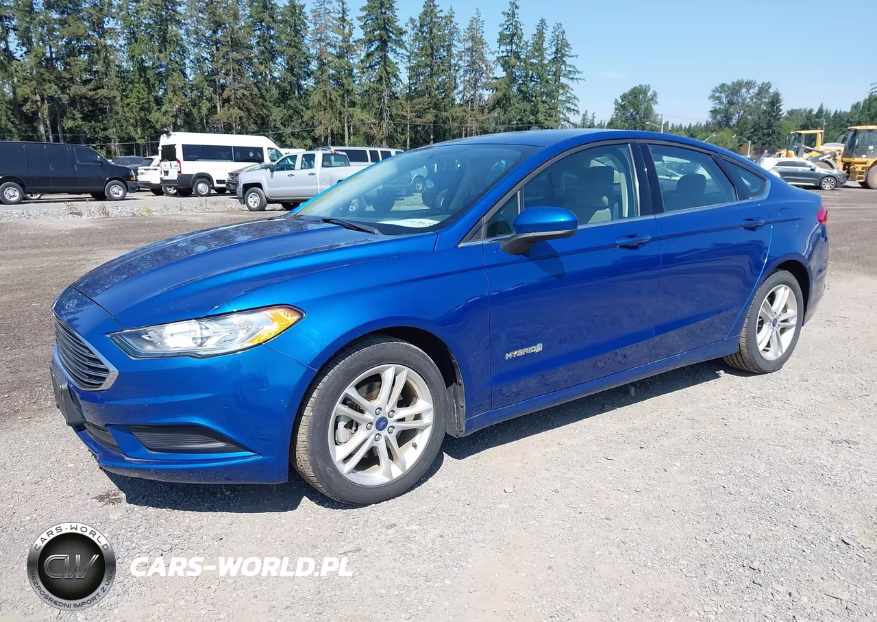 2018 Ford Fusion Hybrid S VIN:3FA6P0UU7JR122851 - 2