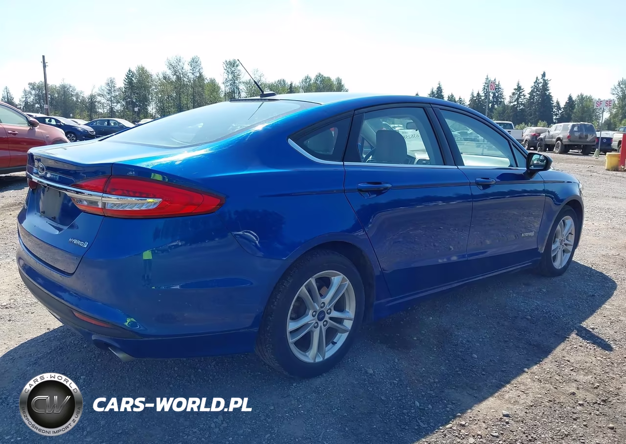 2018 Ford Fusion Hybrid S VIN:3FA6P0UU7JR122851 - 4