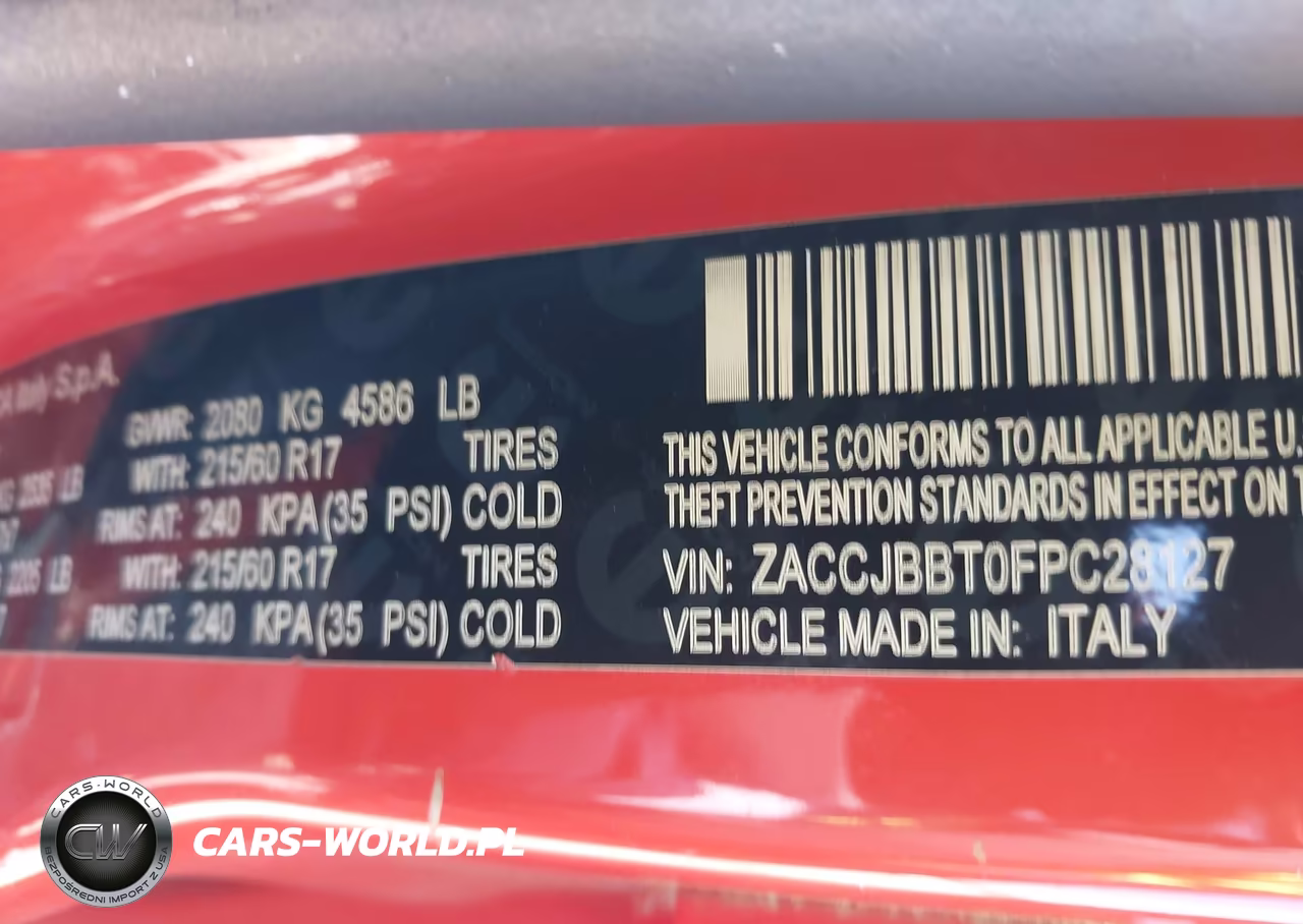 2015 Jeep Renegade Latitude VIN:ZACCJBBT0FPC28127 - 9