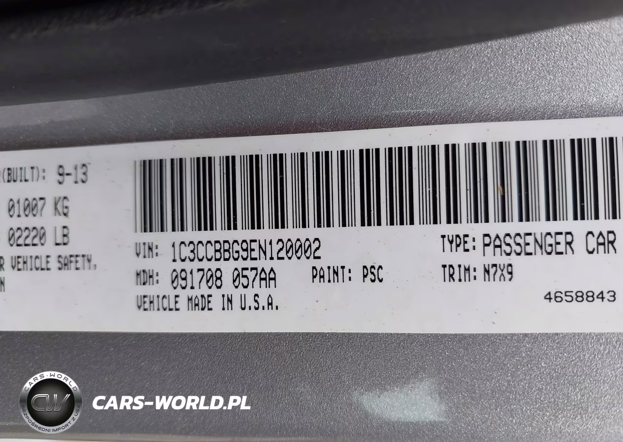 2014 Chrysler 200 Touring VIN:1C3CCBBG9EN120002 - 9