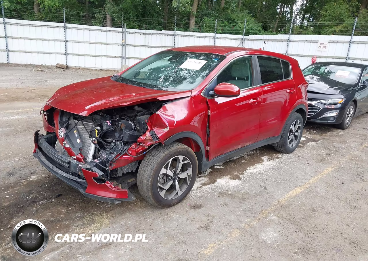 2021 Kia Sportage Lx VIN:KNDPM3AC3M7885613 - 2