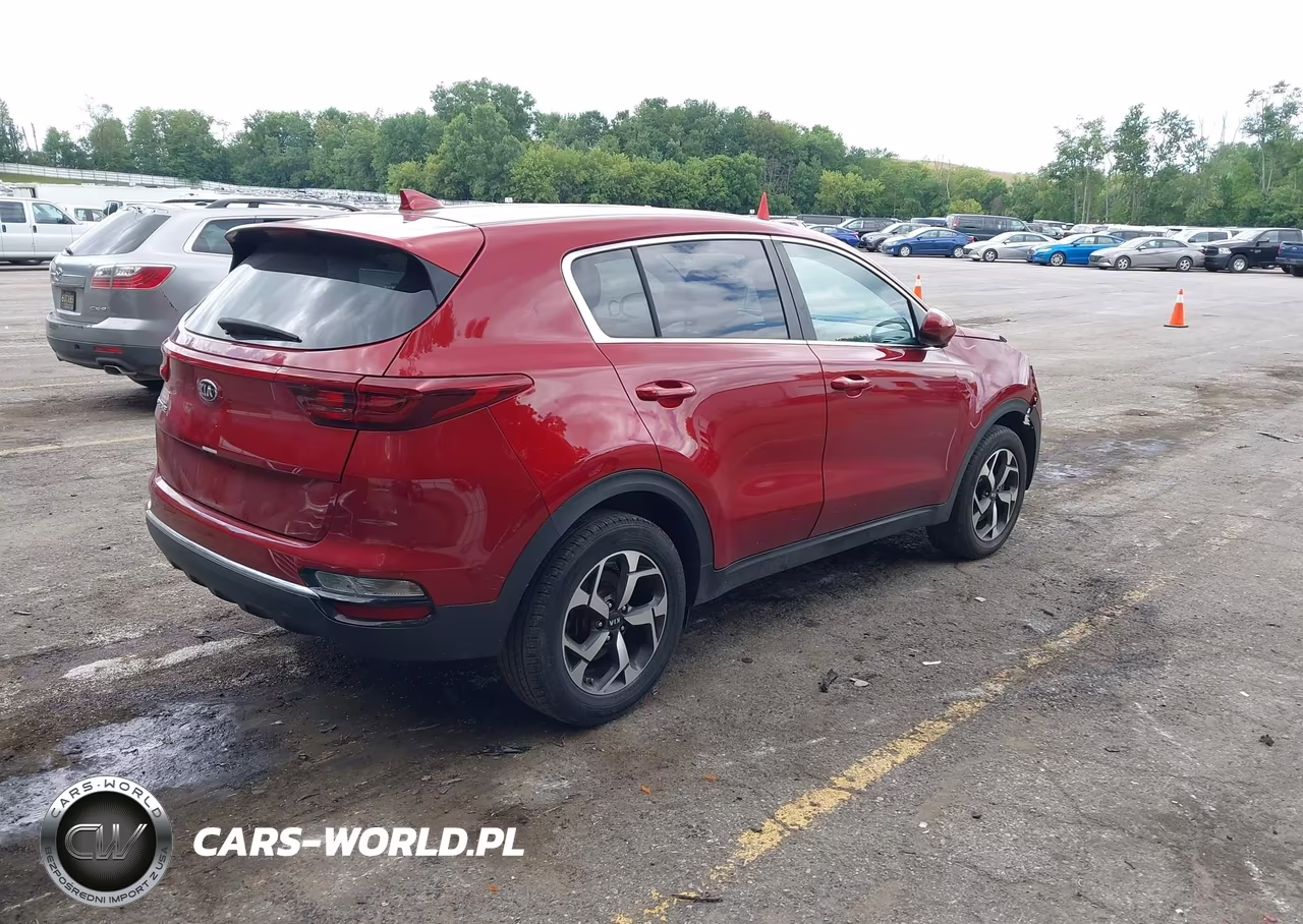 2021 Kia Sportage Lx VIN:KNDPM3AC3M7885613 - 4