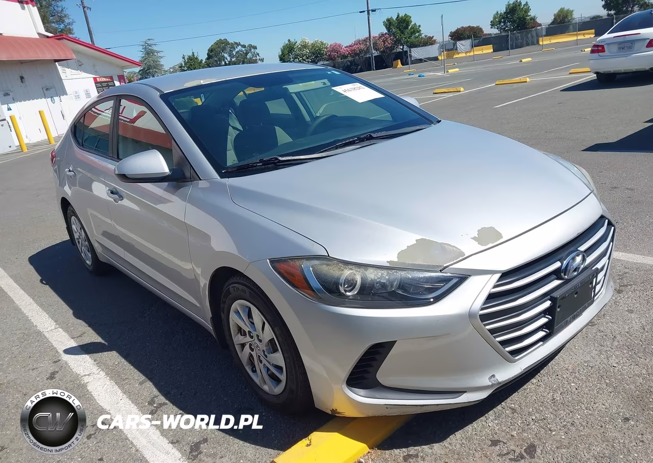2017 Hyundai Elantra Se VIN:5NPD74LF1HH189003 - 1