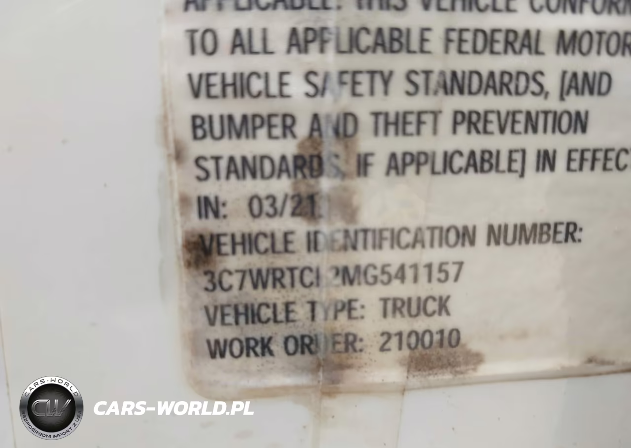 2021 Ram 3500 Chassis Tradesman-Slt-Laramie-Limited VIN:3C7WRTCL2MG541157 - 8