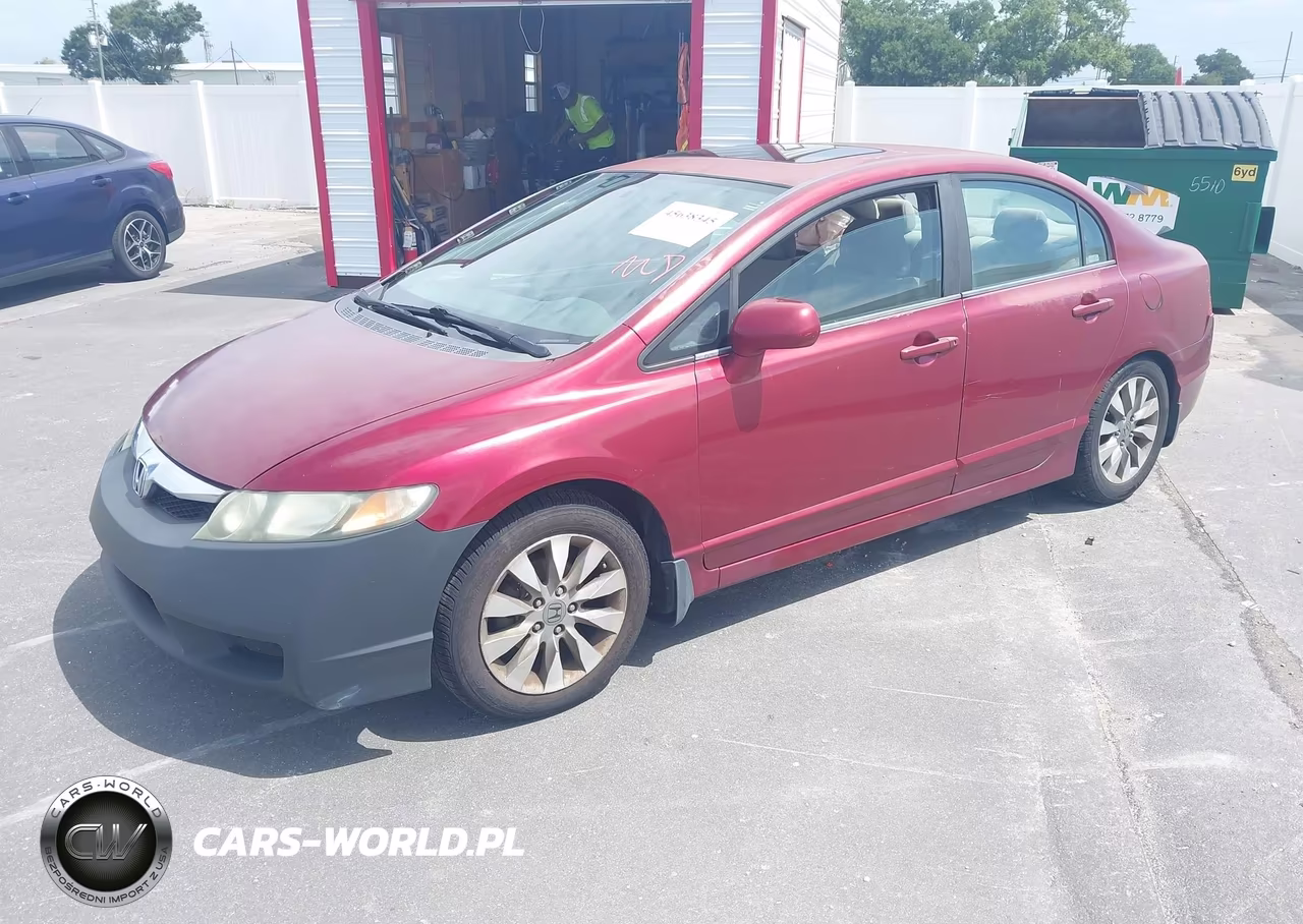 2009 Honda Civic Ex VIN:2HGFA16859H543879 - 2