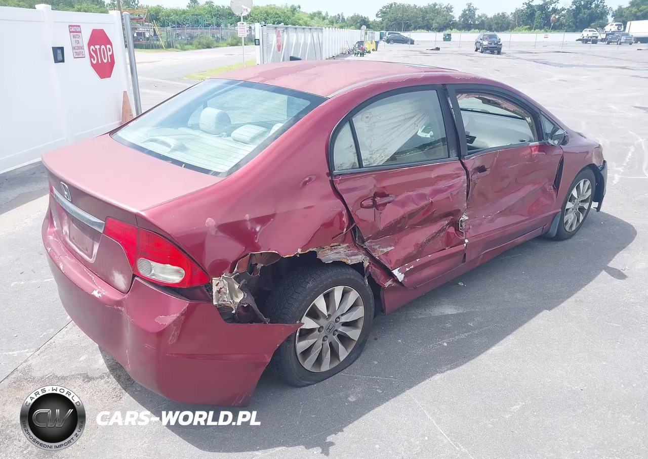 2009 Honda Civic Ex VIN:2HGFA16859H543879 - 4