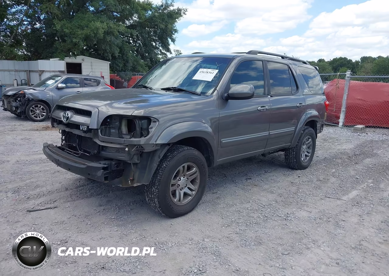 2007 Toyota Sequoia Sr5 VIN:5TDZT34A67S299343 - 2