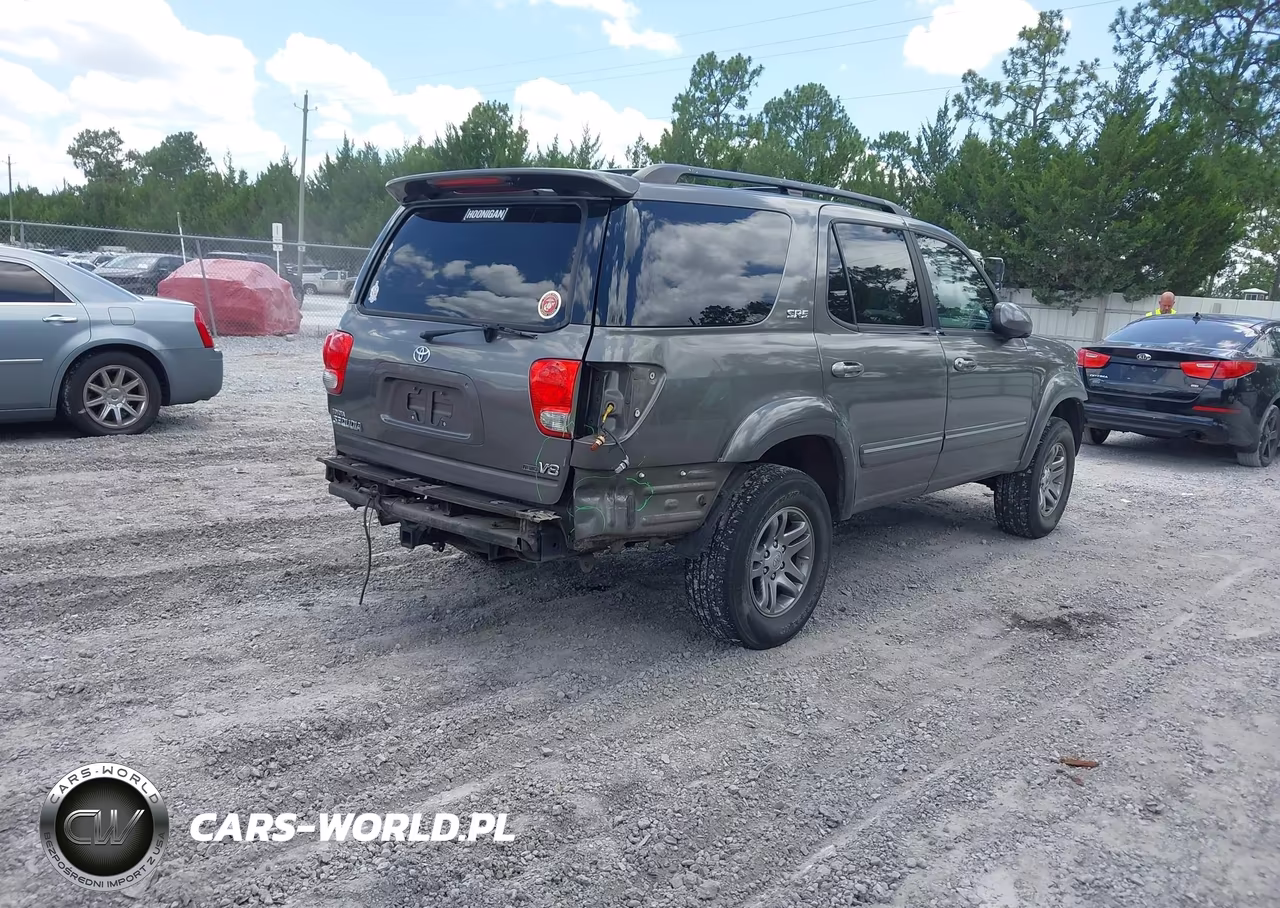 2007 Toyota Sequoia Sr5 VIN:5TDZT34A67S299343 - 4