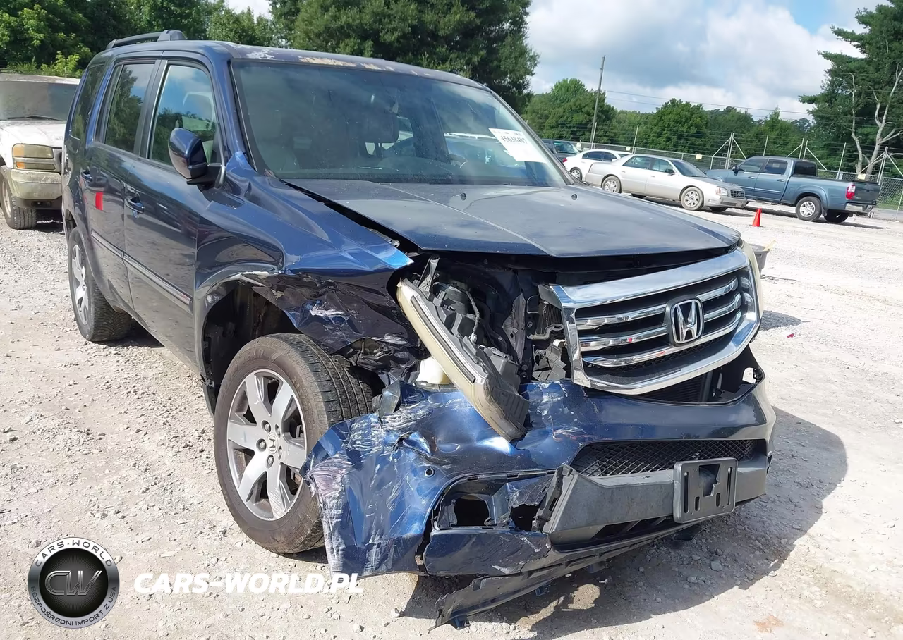 2013 Honda Pilot Touring VIN:5FNYF4H99DB063424 - 6