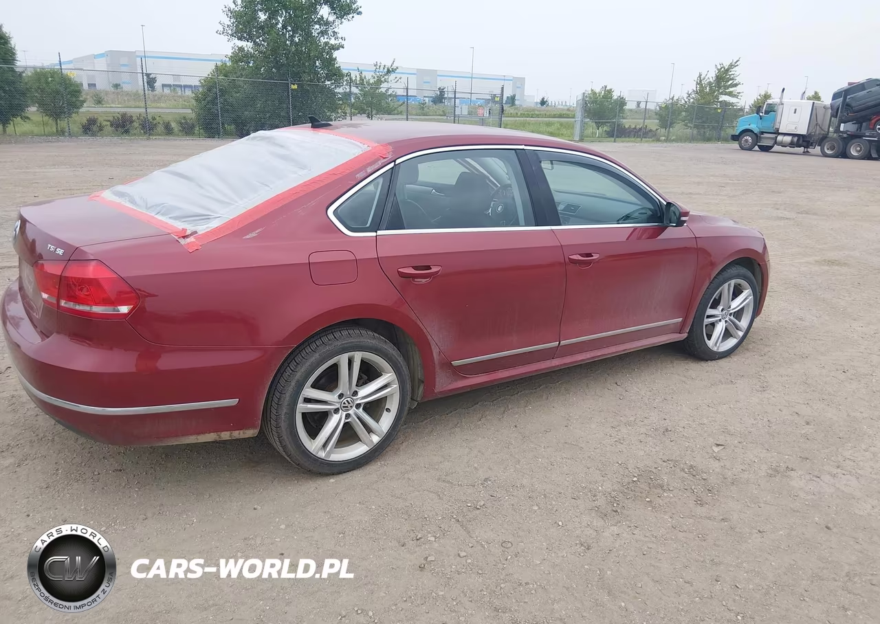 2015 Volkswagen Passat 1.8T Se VIN:1VWBS7A32FC072004 - 4