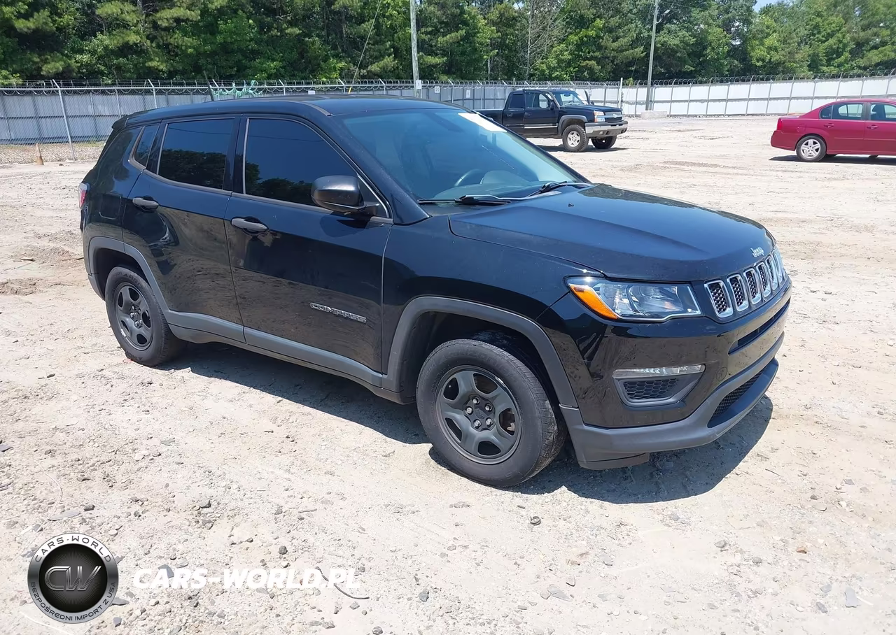 2018 Jeep Compass Sport Fwd VIN:3C4NJCAB2JT124120 - 1