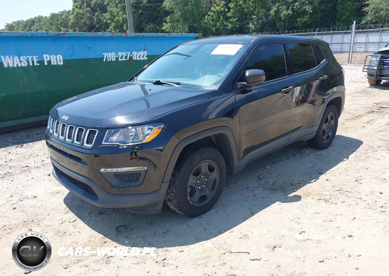 2018 Jeep Compass Sport Fwd VIN:3C4NJCAB2JT124120 - 2