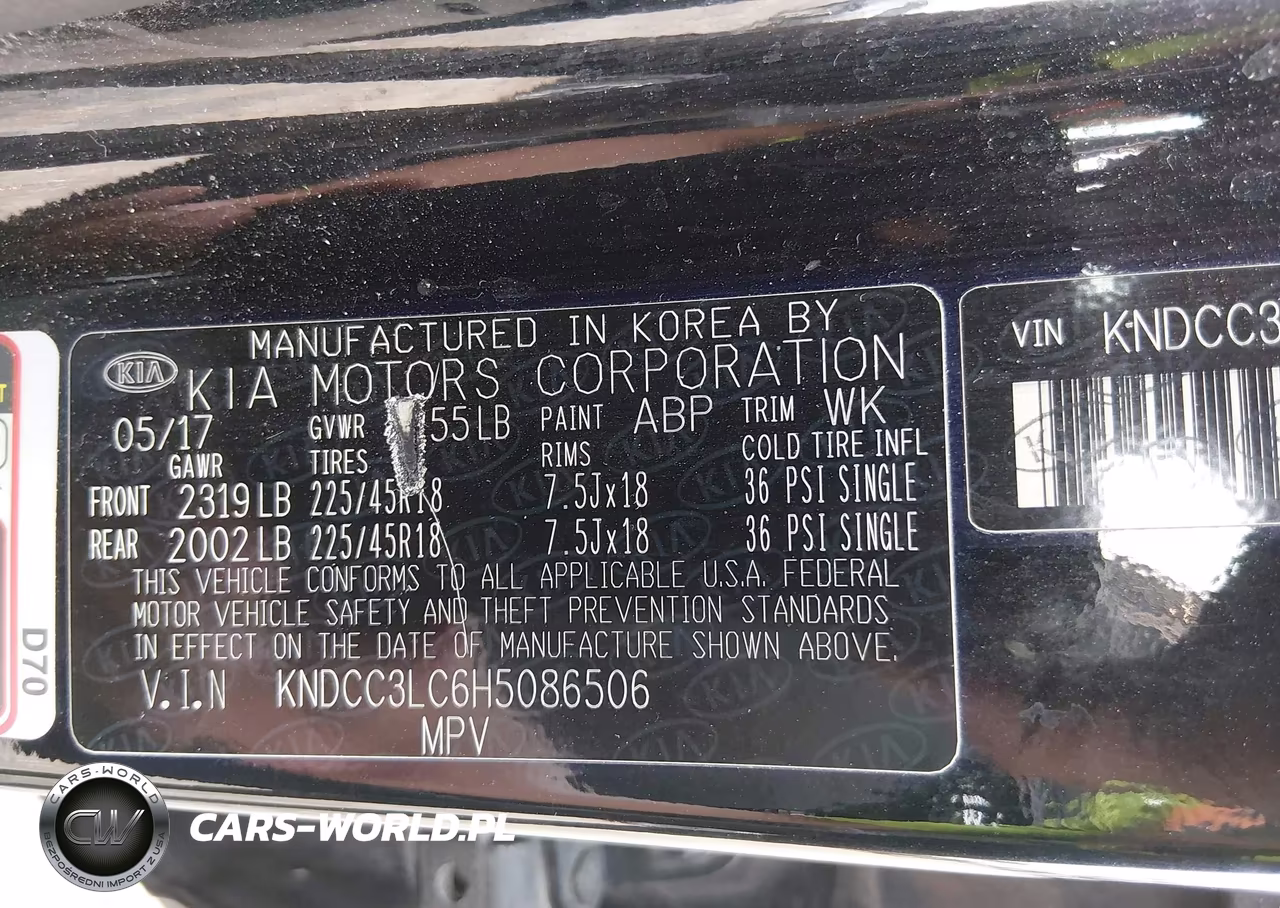 2017 Kia Niro Ex VIN:KNDCC3LC6H5086506 - 9