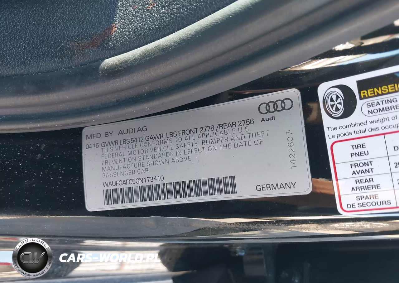 2016 Audi A6 3.0T Premium Plus VIN:WAUFGAFC5GN173410 - 9
