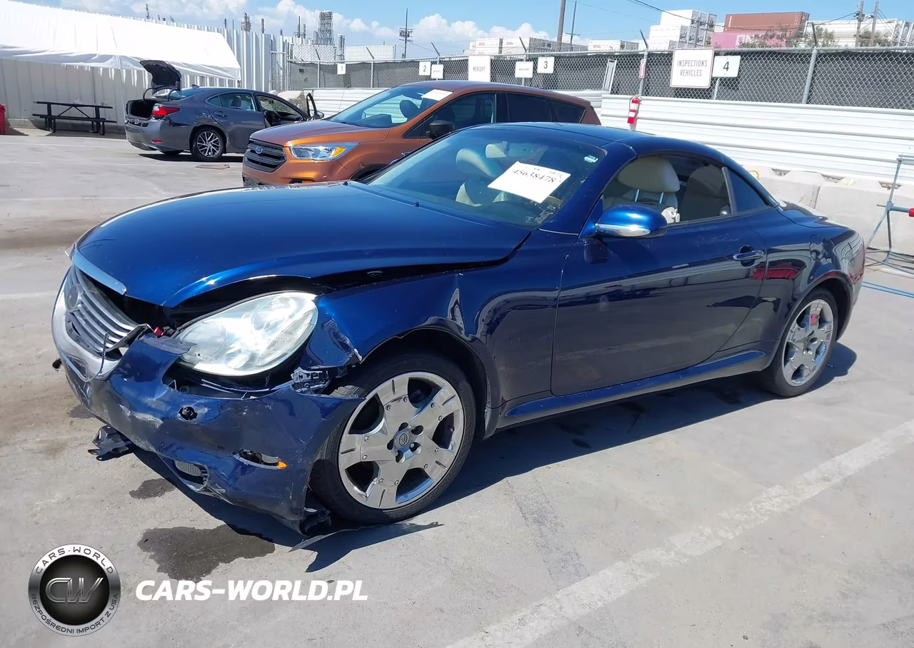 2003 Lexus Sc 430 VIN:JTHFN48Y030046735 - 2
