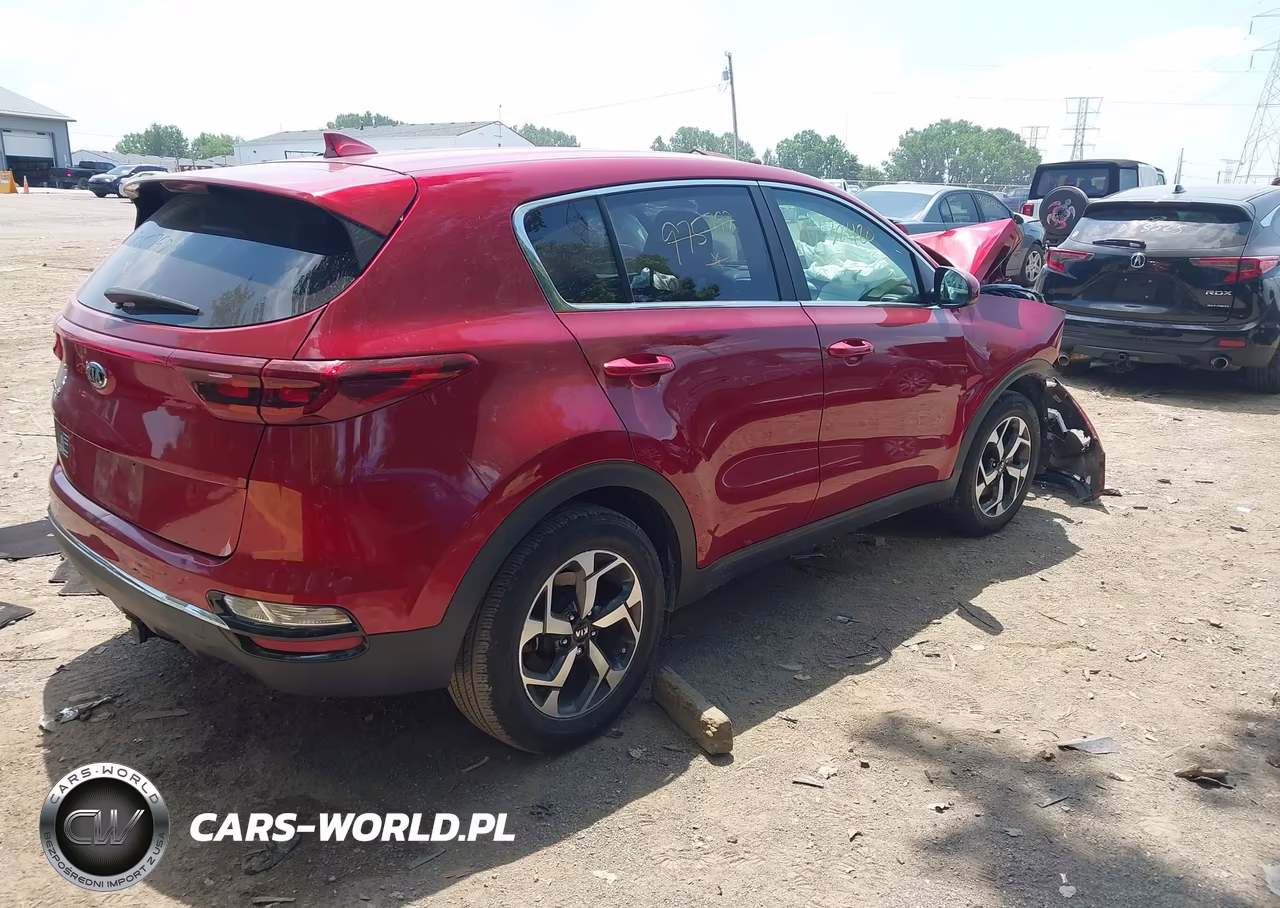 2022 Kia Sportage Lx VIN:KNDPM3AC6N7975792 - 4