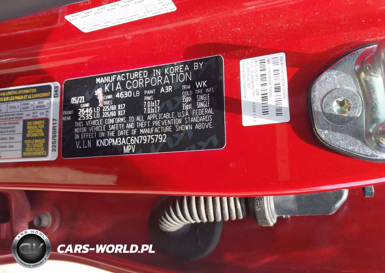 2022 Kia Sportage Lx VIN:KNDPM3AC6N7975792 - 9