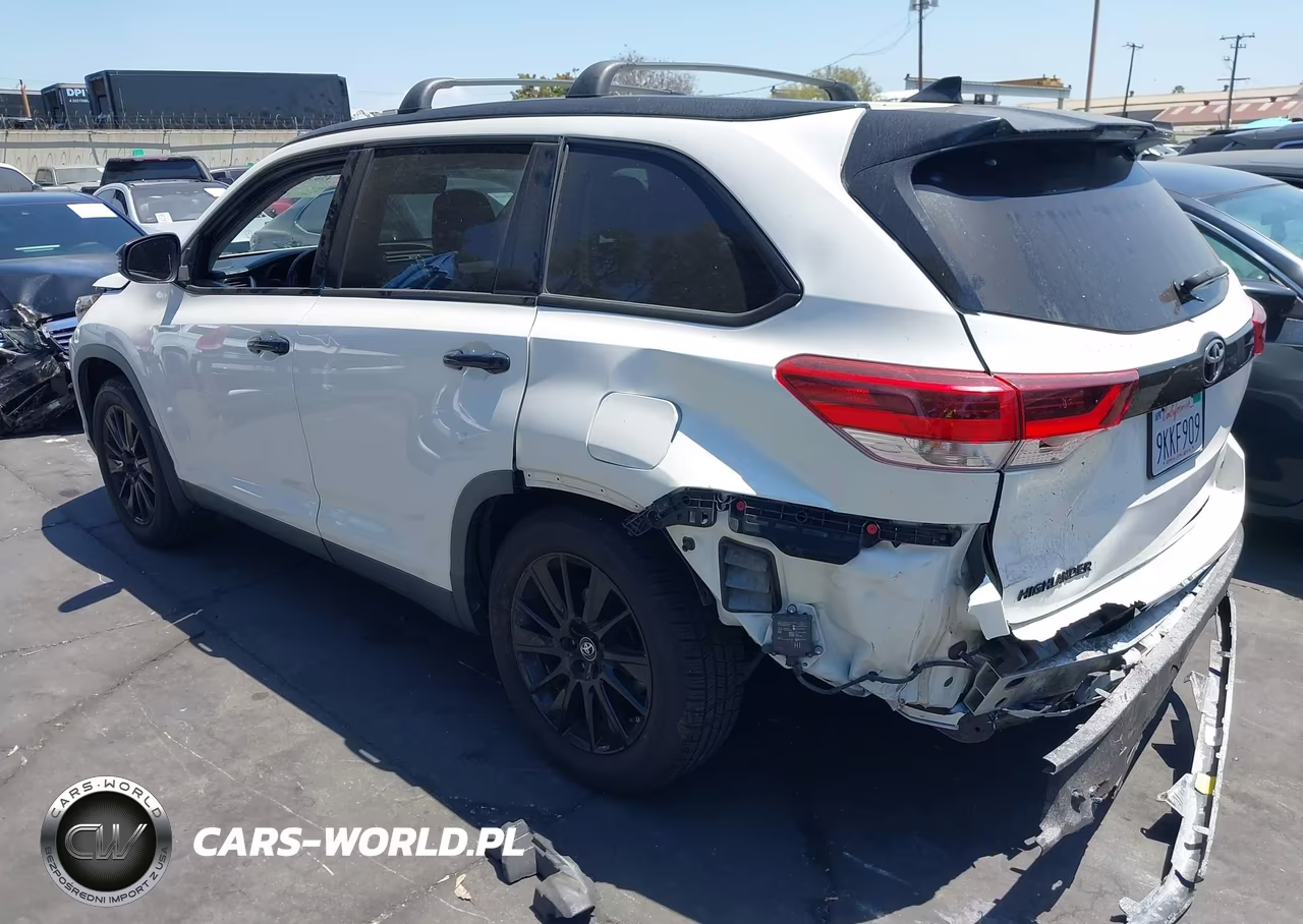 2019 Toyota Highlander Se VIN:5TDKZRFH9KS326010 - 3