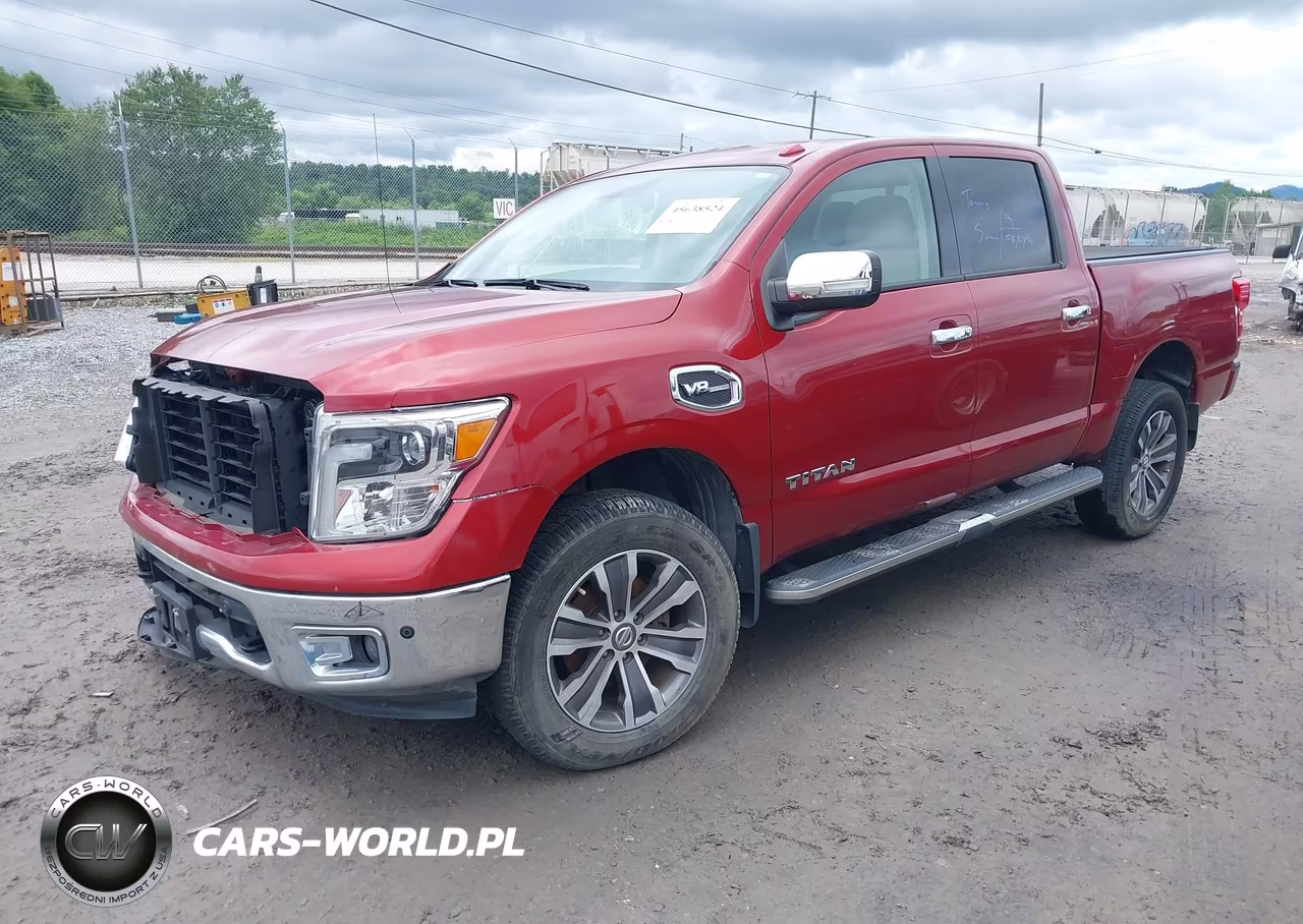 2017 Nissan Titan Sl VIN:1N6AA1E50HN567798 - 2