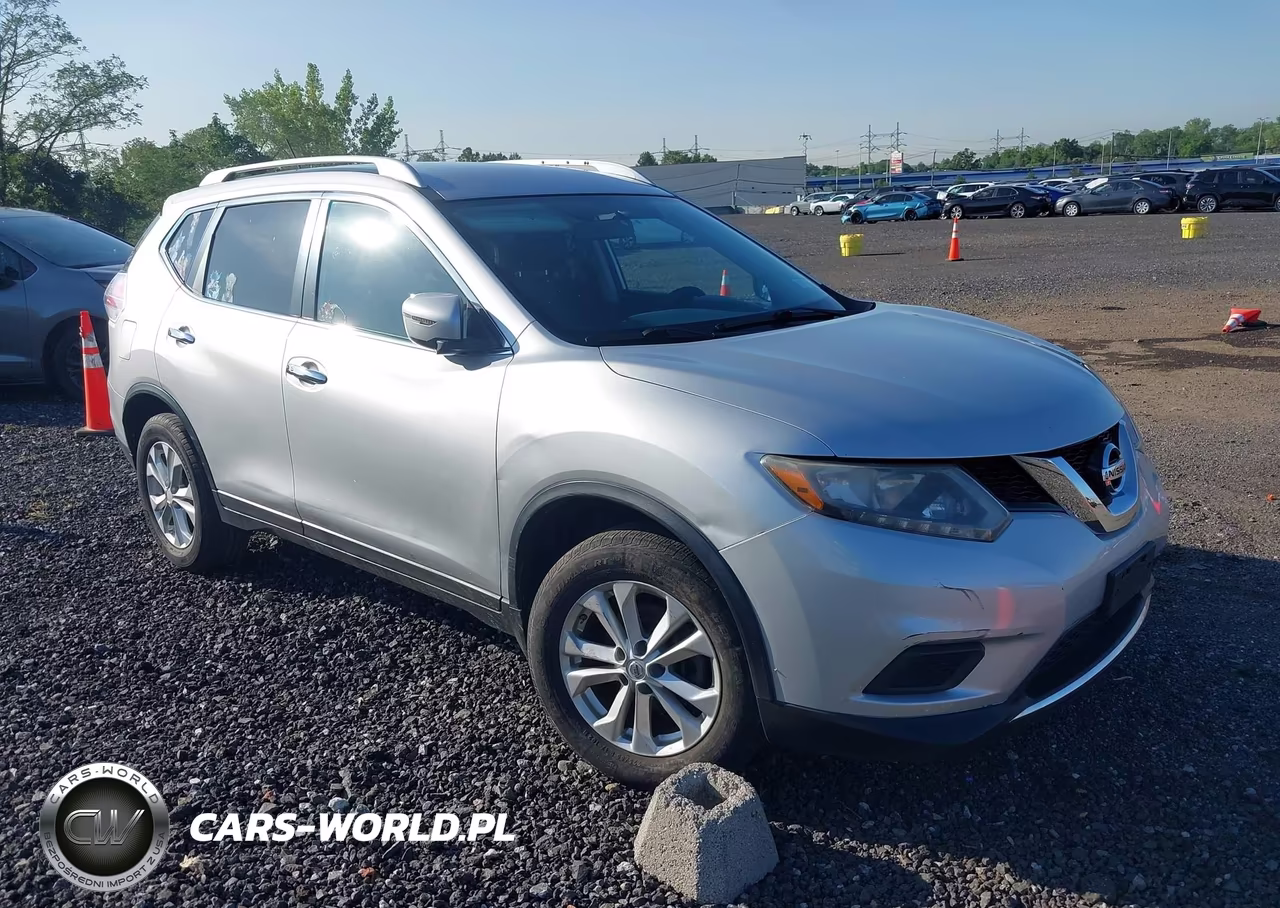 2016 Nissan Rogue Sv VIN:KNMAT2MVXGP599908 - 1