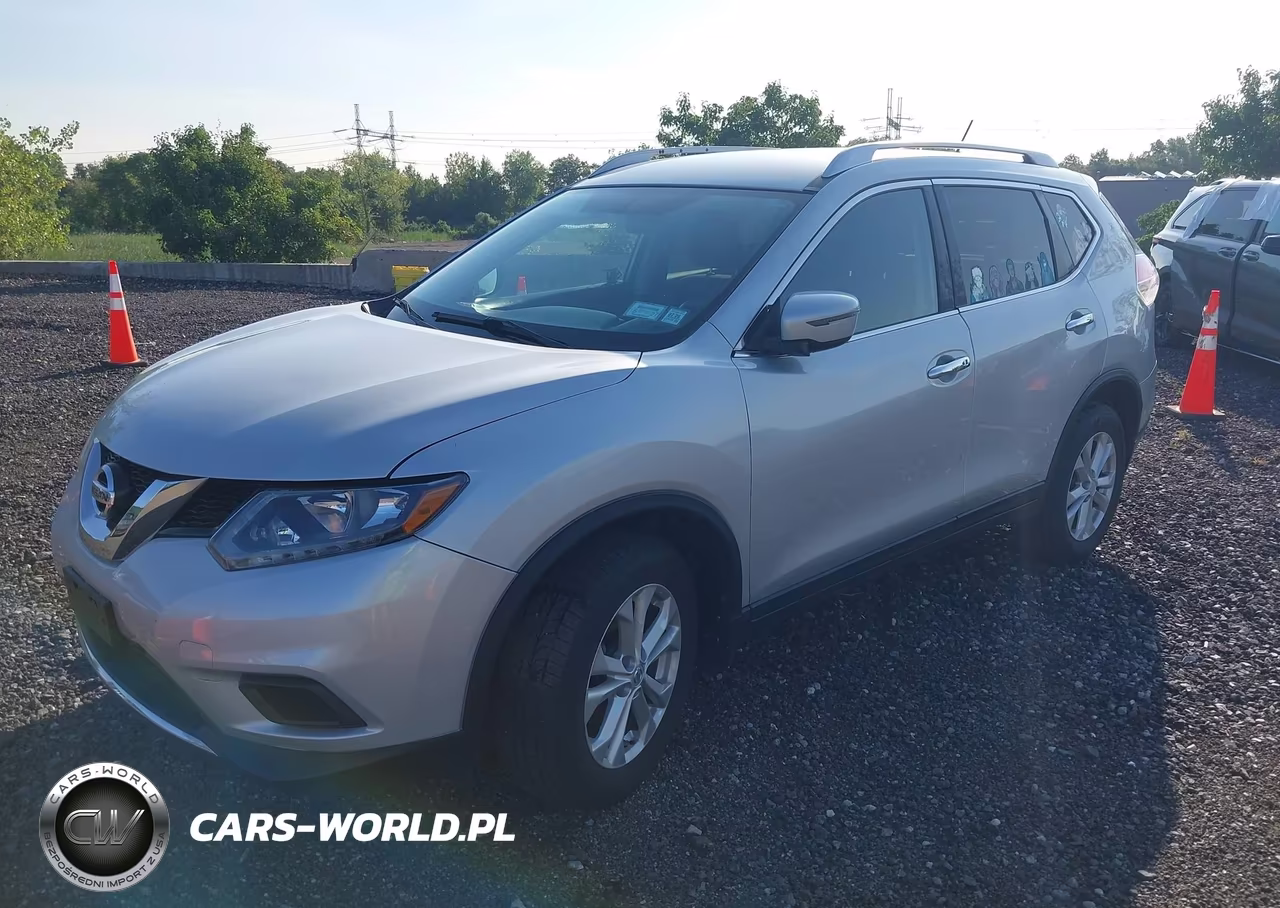 2016 Nissan Rogue Sv VIN:KNMAT2MVXGP599908 - 2