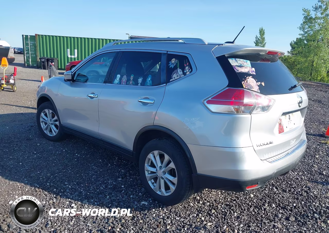 2016 Nissan Rogue Sv VIN:KNMAT2MVXGP599908 - 3
