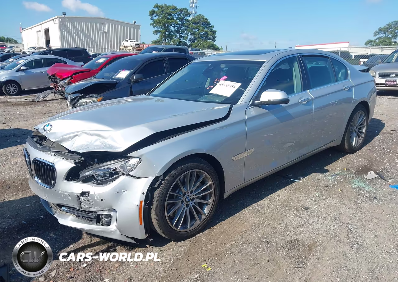 2014 BMW 750I VIN:WBAYA8C51ED825337 - 2