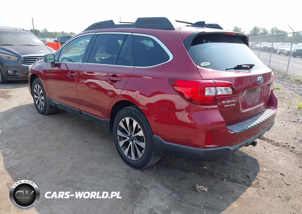 2016 Subaru Outback 2.5I Limited VIN:4S4BSBNC8G3293930 - 3