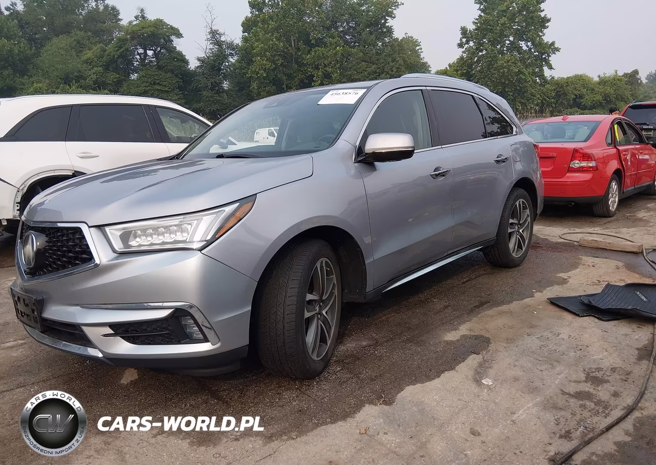 2017 Acura Mdx Advance Package VIN:5FRYD4H87HB028141 - 2
